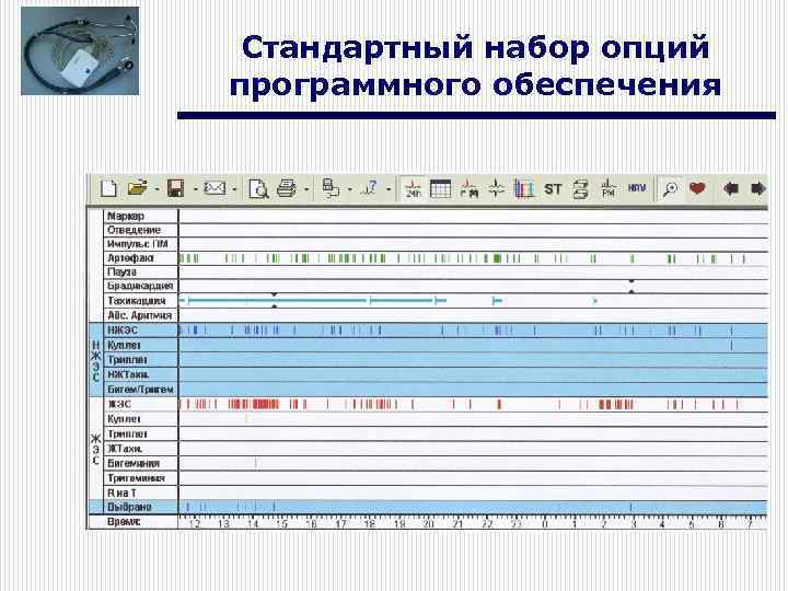 Стандартный набор опций программного обеспечения 