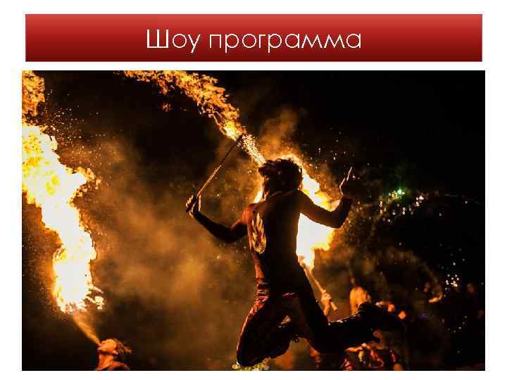 Шоу программа 