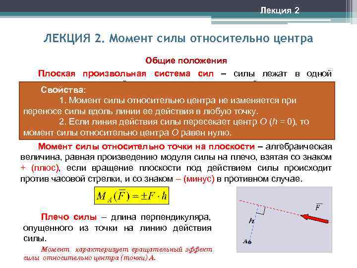 Сила перемещения