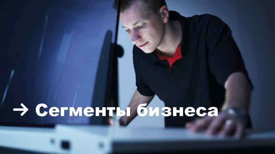 Сегменты бизнеса 