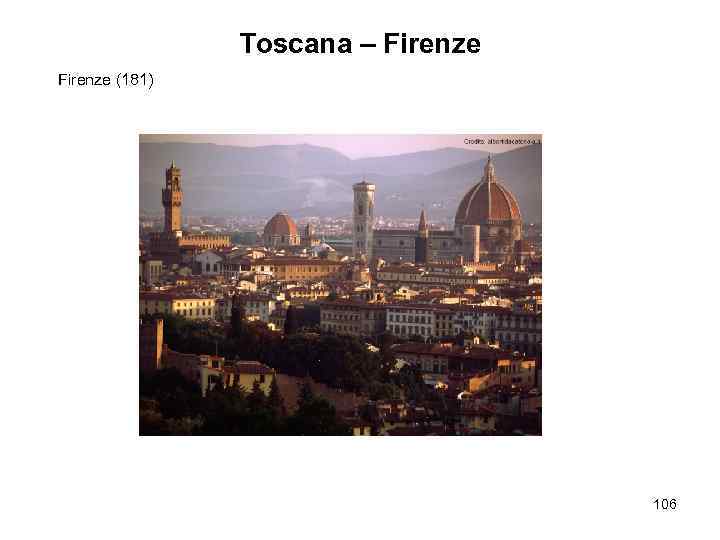 Toscana – Firenze (181) 106 