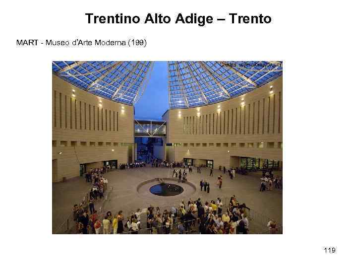 Trentino Alto Adige – Trento MART - Museo d’Arte Moderna (199) 119 
