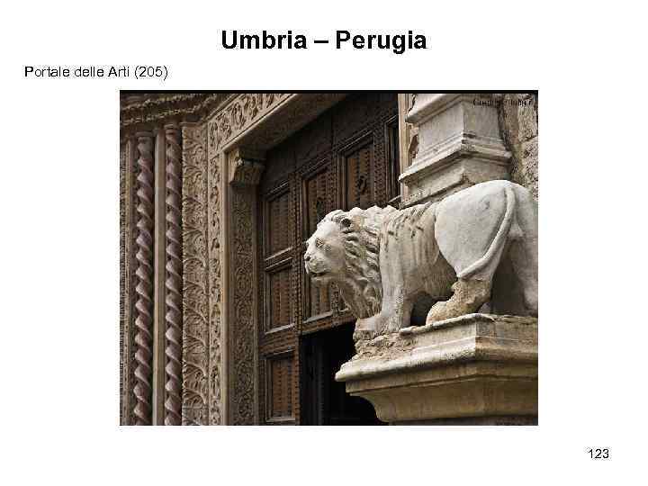 Umbria – Perugia Portale delle Arti (205) 123 