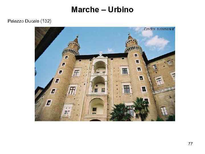 Marche – Urbino Palazzo Ducale (132) 77 