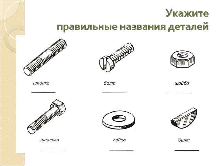 Как называется деталь изображенная на рисунке