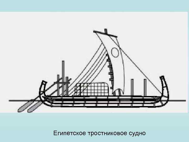 Египетское тростниковое судно 