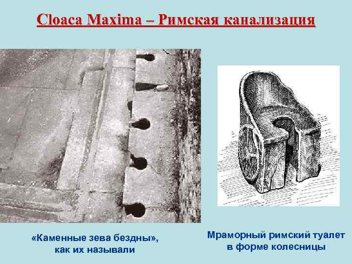 Cloaca Maxima – Римская канализация «Каменные зева бездны» , как их называли Мраморный римский