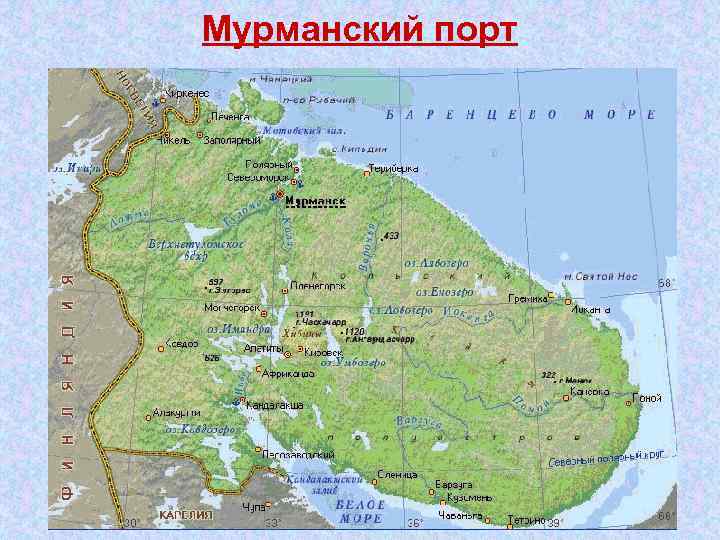 Мурманский порт 