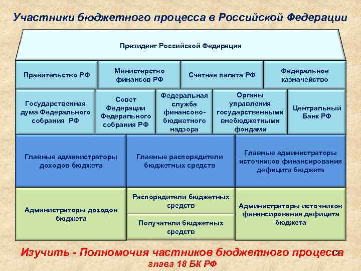 Стадии бюджетного процесса схема