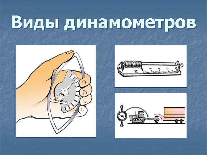 Виды динамометров 
