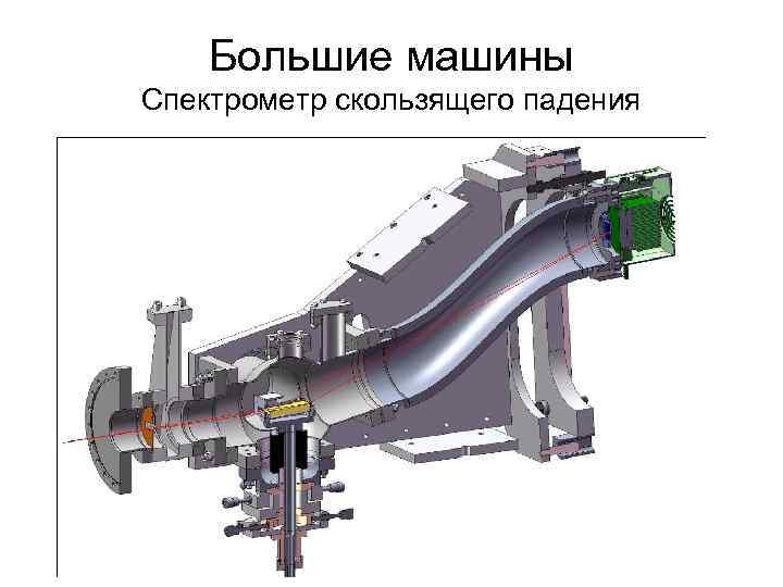 Большие машины Спектрометр скользящего падения 