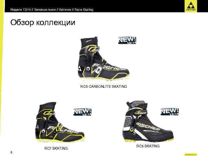 Модели 13|14 // Беговые лыжи // Ботинки // Race Skating Обзор коллекции RCS CARBONLITE