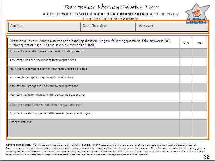 INTERVIEWING FOR TEAM MEMBER WHO CARE C A R E CONFIDENTIAL AND PROPRIETARY INFORMATION