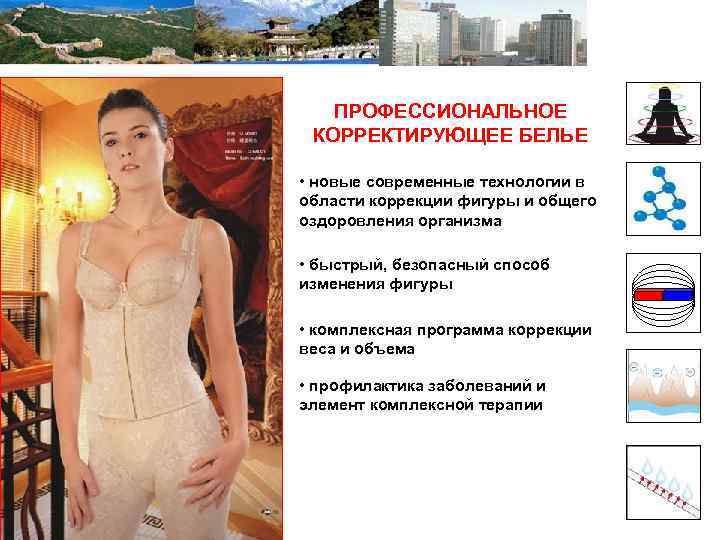 ПРОФЕССИОНАЛЬНОЕ КОРРЕКТИРУЮЩЕЕ БЕЛЬЕ • новые современные технологии в области коррекции фигуры и общего оздоровления