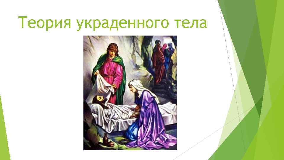 Теория украденного тела 