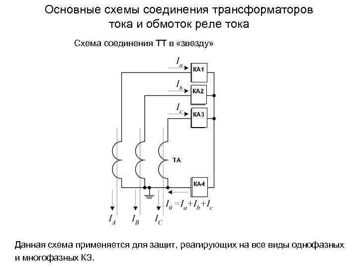 Обозначение тт на схеме