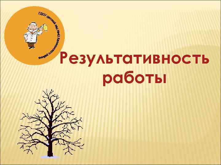 Результативность работы 