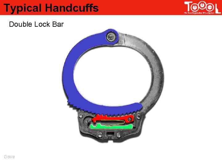 Typical Handcuffs Double Lock Bar Dave 