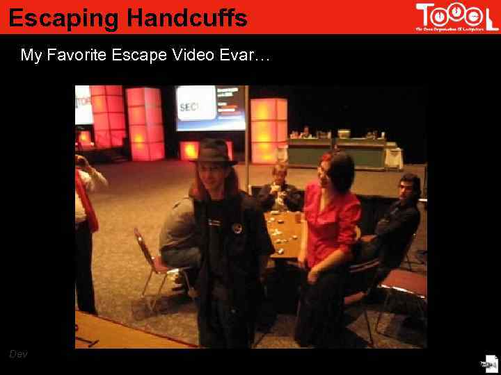 Escaping Handcuffs My Favorite Escape Video Evar… Dev 