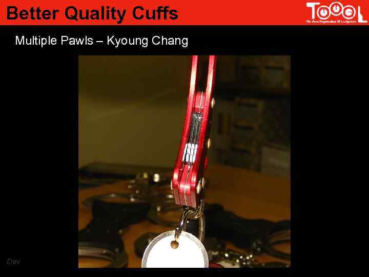 Better Quality Cuffs Multiple Pawls – Kyoung Chang Dev 