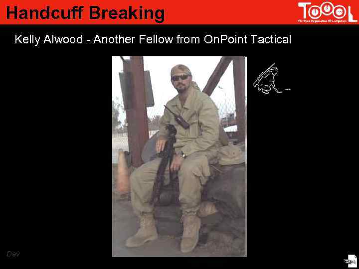 Handcuff Breaking Kelly Alwood - Another Fellow from On. Point Tactical Dev 