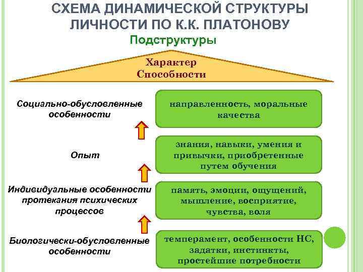 Схема структуры психомоторных способностей по в п озерову предусматривает сколько уровней