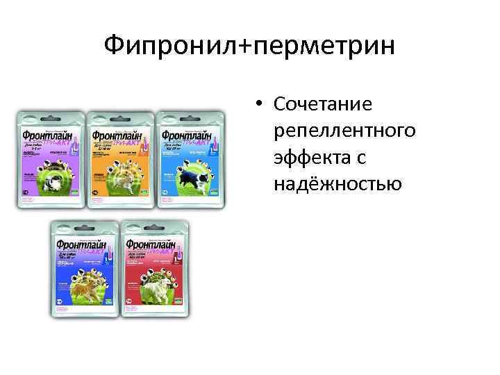 Фипронил+перметрин • Сочетание репеллентного эффекта с надёжностью 