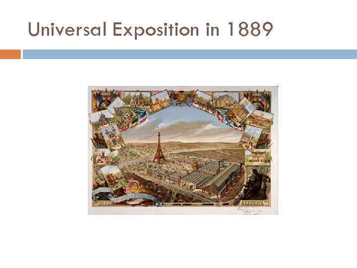 Universal Exposition in 1889 