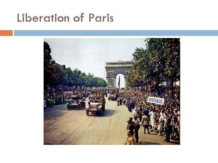 Liberation of Paris 