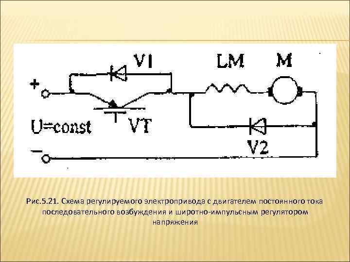 Схема последовательного возбуждения