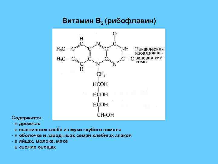Рибофлавин на латинском. Витамин в2 (рибофлавин) структура. Витамин b2 коферментная форма. Кофермент витамина в2. Формула рибофлавина витамина в2.