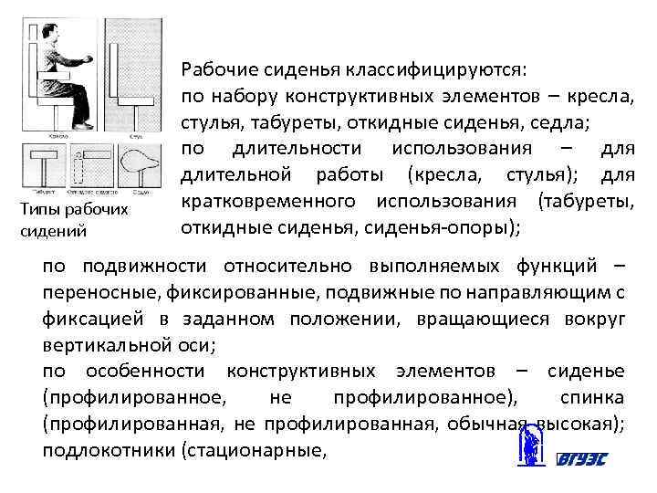 Что должно применяться в качестве рабочего. Типы рабочих. Рабочее сиденье при применении системы. Использование рабочих столов стоя схема. В каких случаях необходимо принять рабочее сидение.