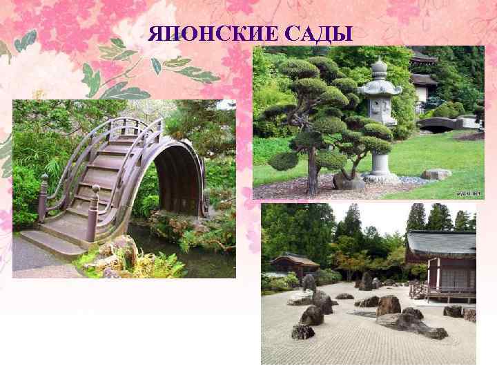 ЯПОНСКИЕ САДЫ 