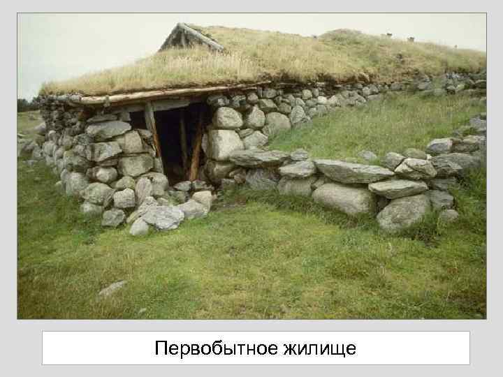 Первобытное жилище 