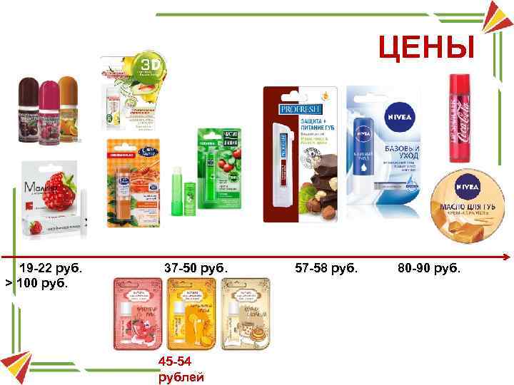 ЦЕНЫ 19 -22 руб. 37 -50 руб. 57 -58 руб. 80 -90 руб. >