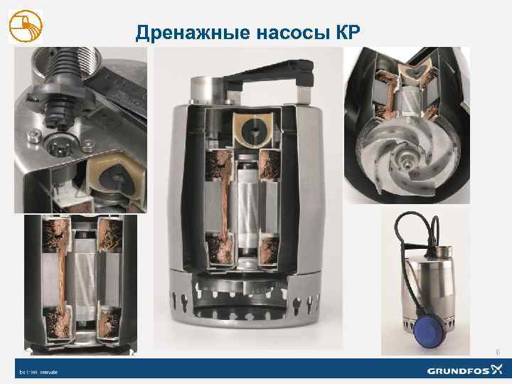 Дренажные насосы КР 6 