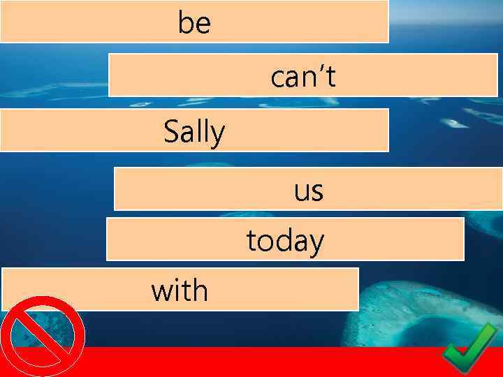 be can’t Sally us today with 