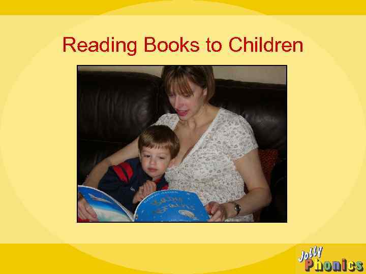 Reading Books to Children 