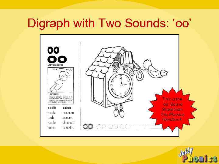 Digraph with Two Sounds: ‘oo’ This is the ‘oo’ Sound Sheet from The Phonics