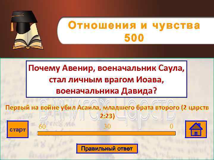 Отношения и чувства 500 Почему Авенир, военачальник Саула, стал личным врагом Иоава, военачальника Давида?