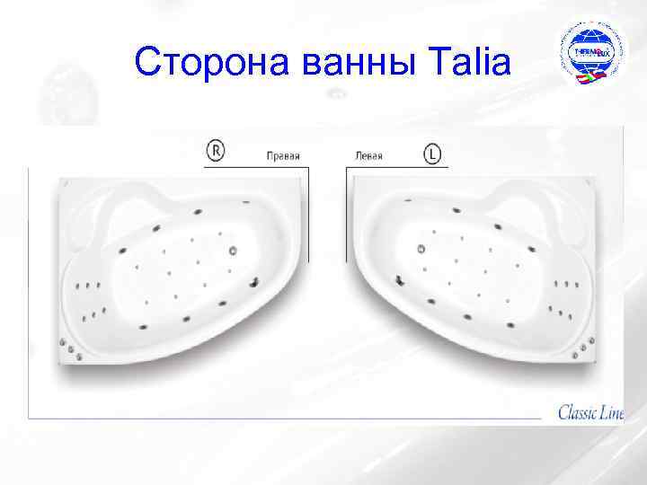 Сторона ванны Talia 
