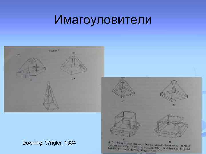 Имагоуловители Downing, Wrigler, 1984 