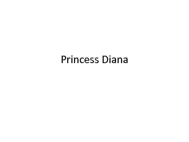 Princess Diana 