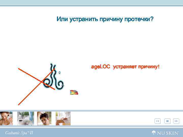 Или устранить причину протечки? age. LOC устраняет причину! 