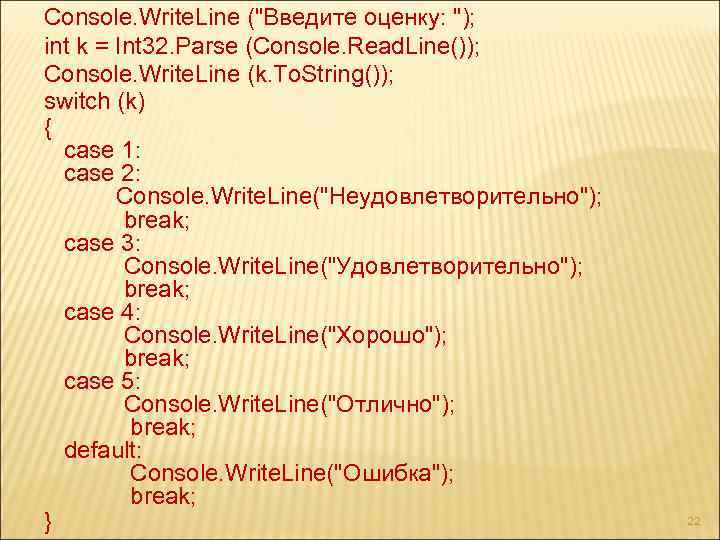 Int parse console readline