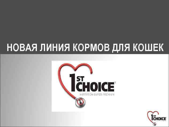 НОВАЯ ЛИНИЯ КОРМОВ ДЛЯ КОШЕК 