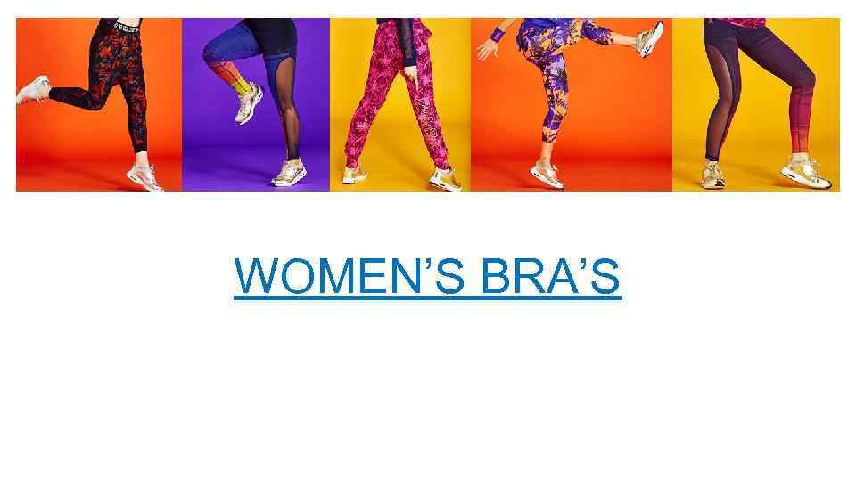 WOMEN’S BRA’S 