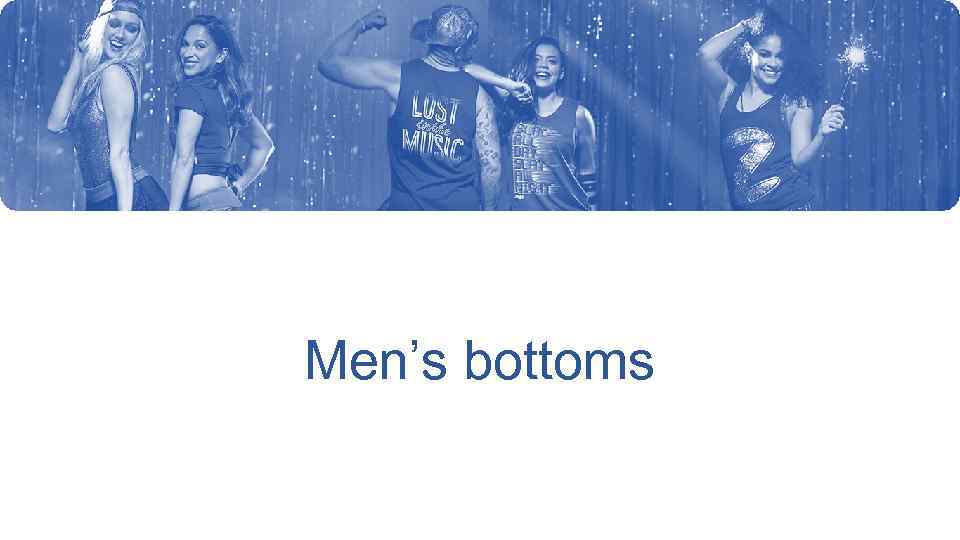 Men’s bottoms 