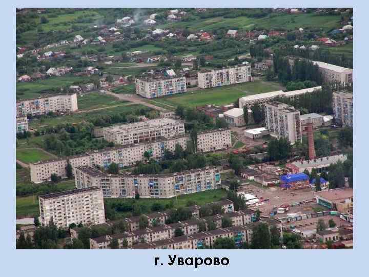 Уварово фото города