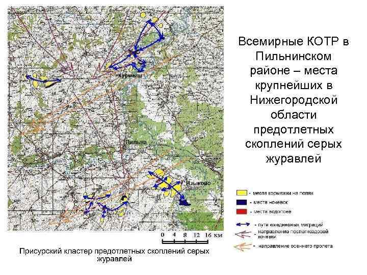 Карта пильнинского района нижегородской области